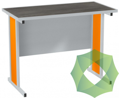 Стол лабораторный высокий СЛв-1200 KG orange